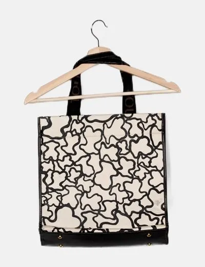 Tous Bolso shopper blanco y negro