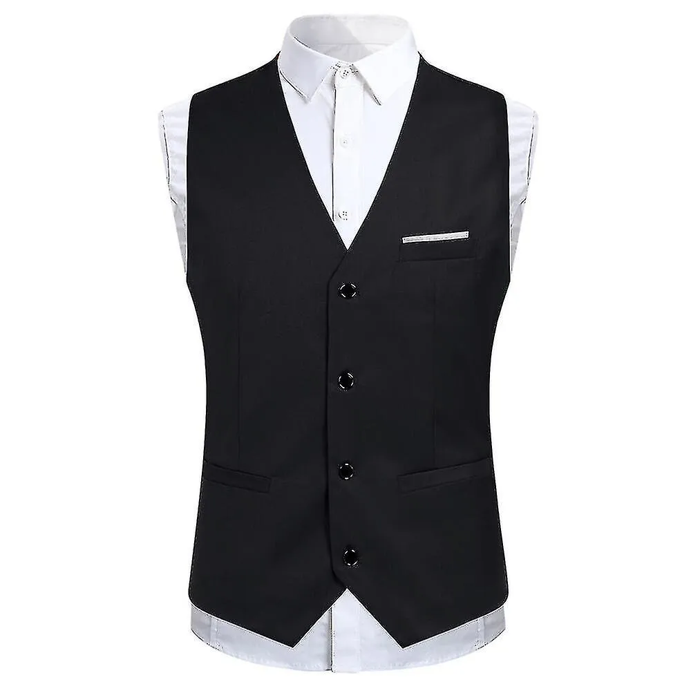 Traje de 3 piezas para hombre Trajes de boda Esmoquin Blazer Chaleco Pantalones Q