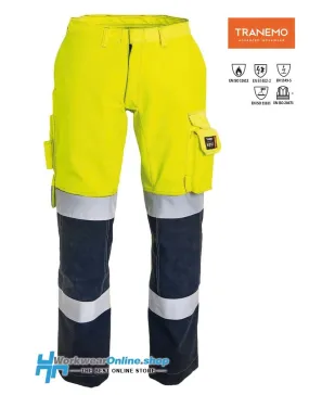 Tranemo Workwear 5024-88 Cantex Weld Stretch Pantalones de riel de alta visibilidad