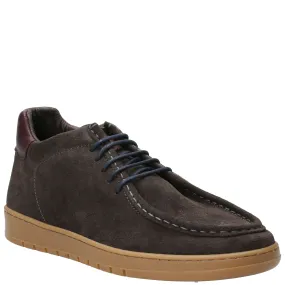 Zapatilla Cuero Hombre Tarento Café