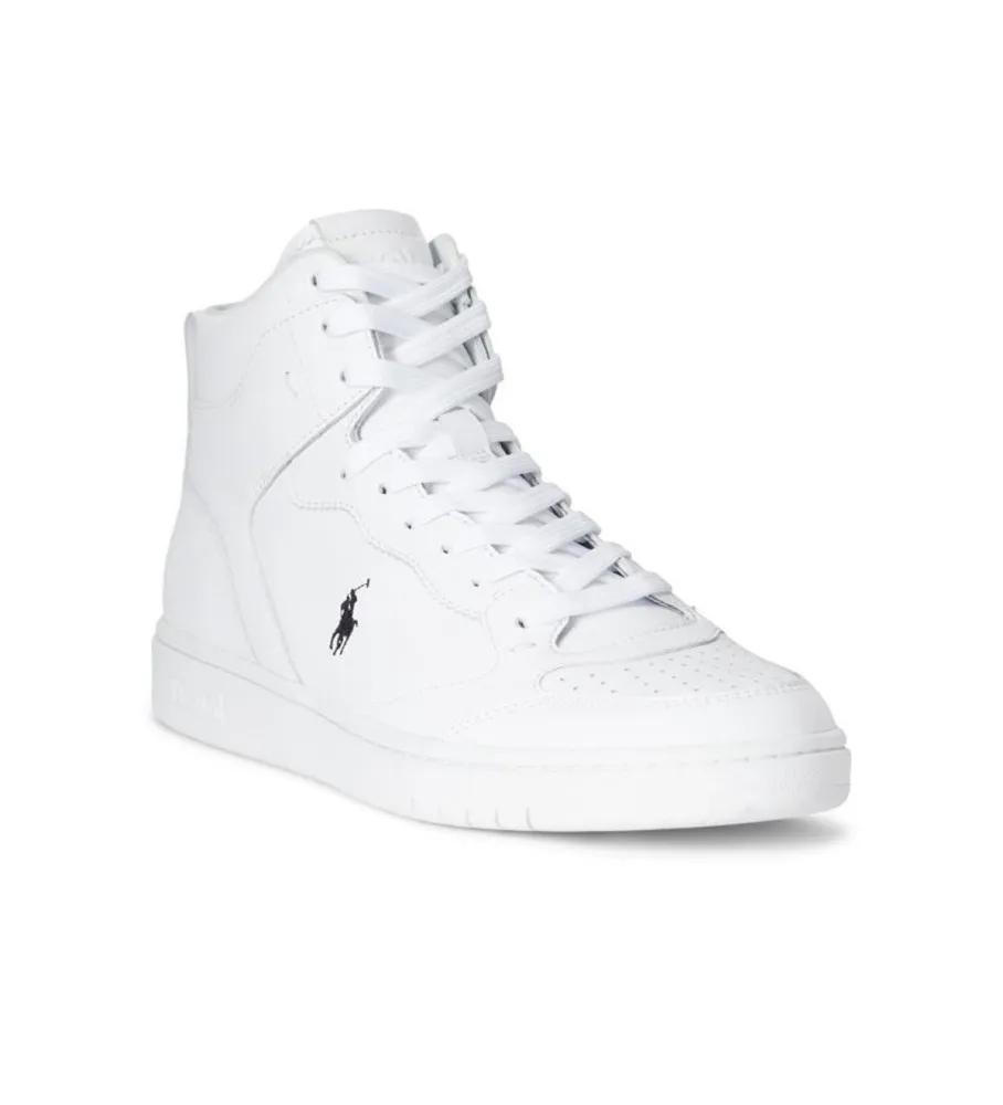 Zapatillas de piel Low Top Lace blanco