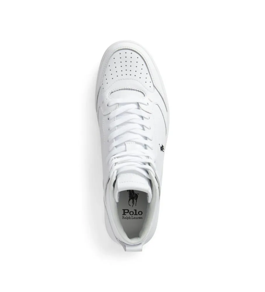 Zapatillas de piel Low Top Lace blanco