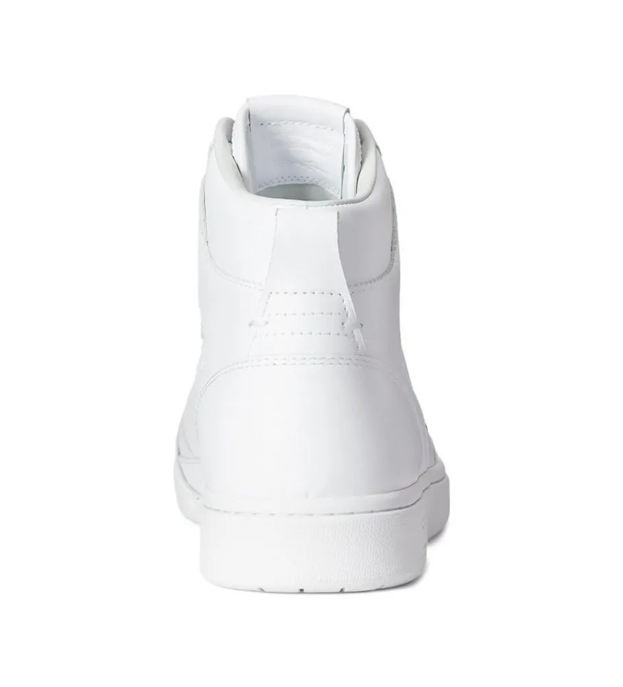 Zapatillas de piel Low Top Lace blanco