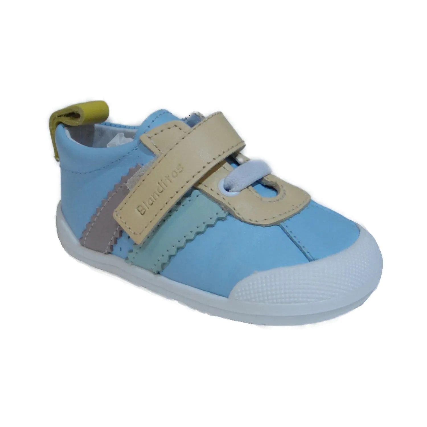 Zapatillas Deportivas De Piel Azul Celeste De Niño Crío's 27064-18 (tallas De 18 A 25)