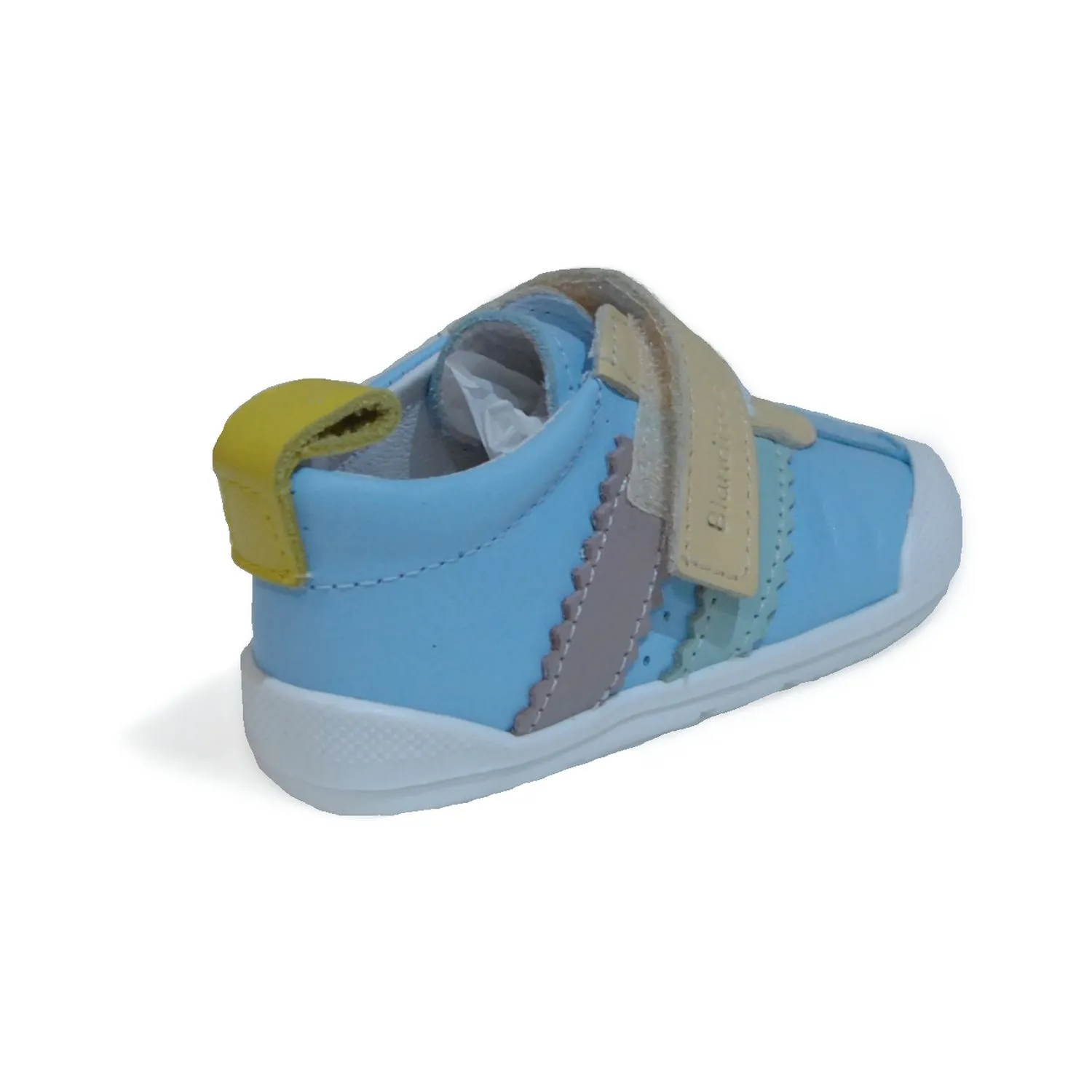 Zapatillas Deportivas De Piel Azul Celeste De Niño Crío's 27064-18 (tallas De 18 A 25)