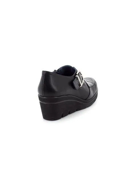 zapato dliro de piel negro 32-10652